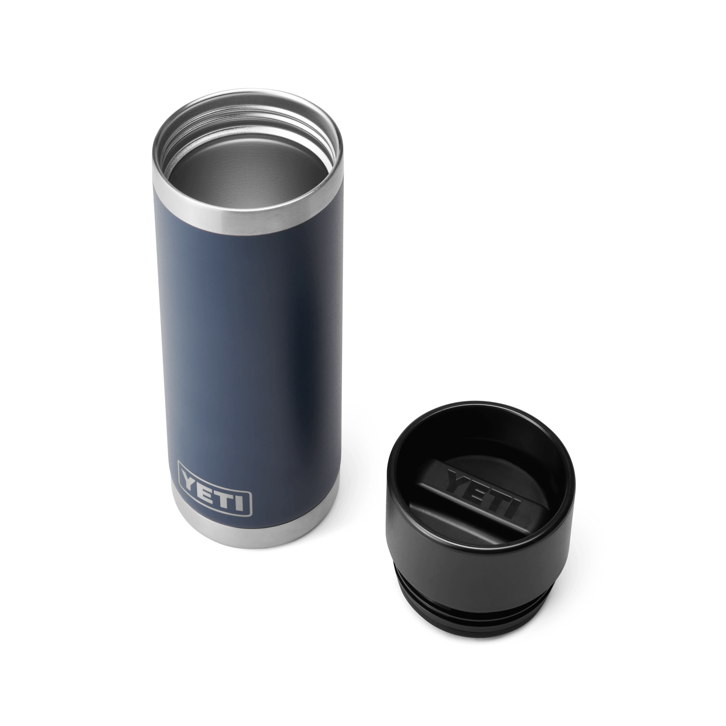 YETI Rambler® 18 oz (532 ml) Bottle With Hotshot Cap Navy