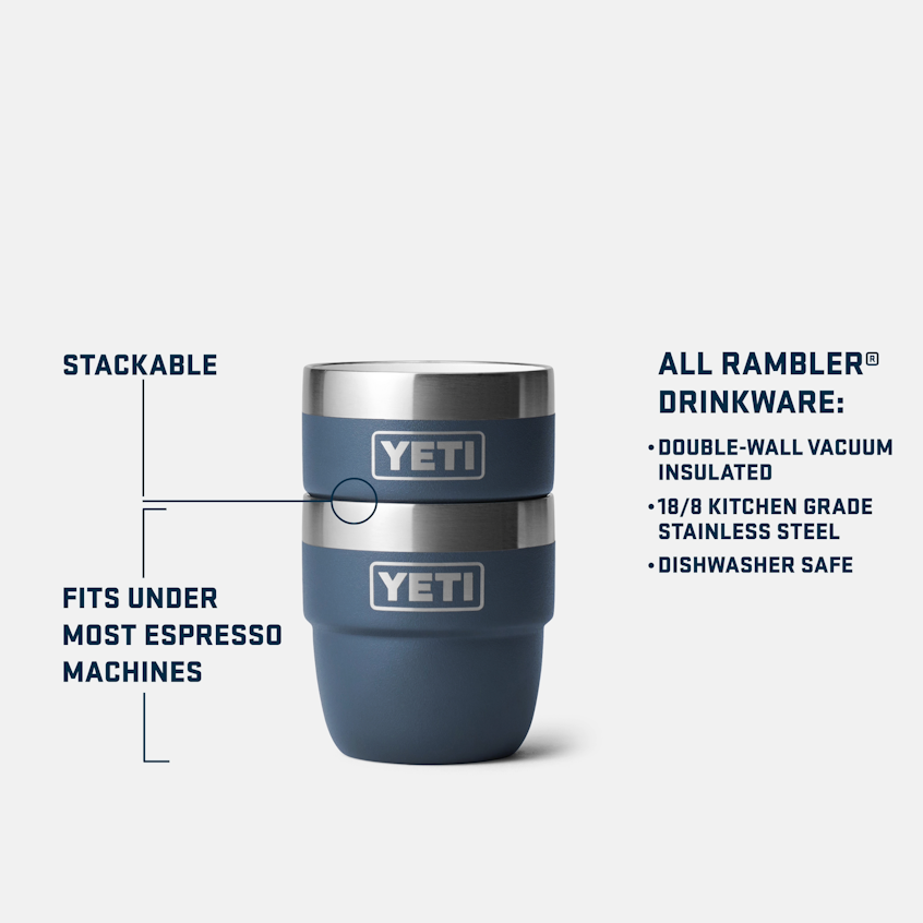 YETI Rambler® 4 oz (118 ml) Stackable Cups King Crab