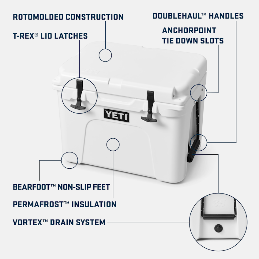 YETI Tundra® 35 Cool Box Charcoal