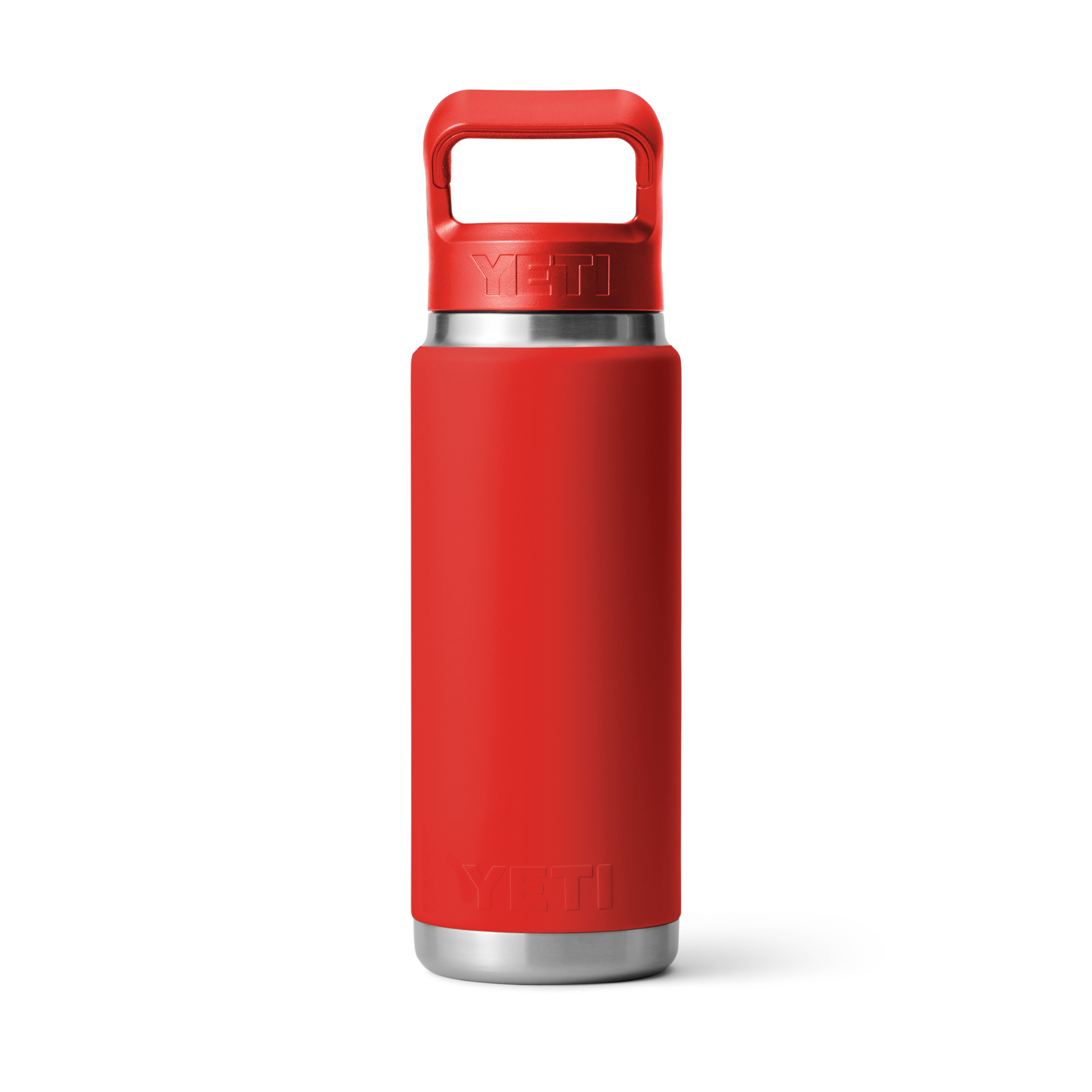 YETI Rambler® 26 oz (769 ml) Bottle With Straw Cap Rescue Red