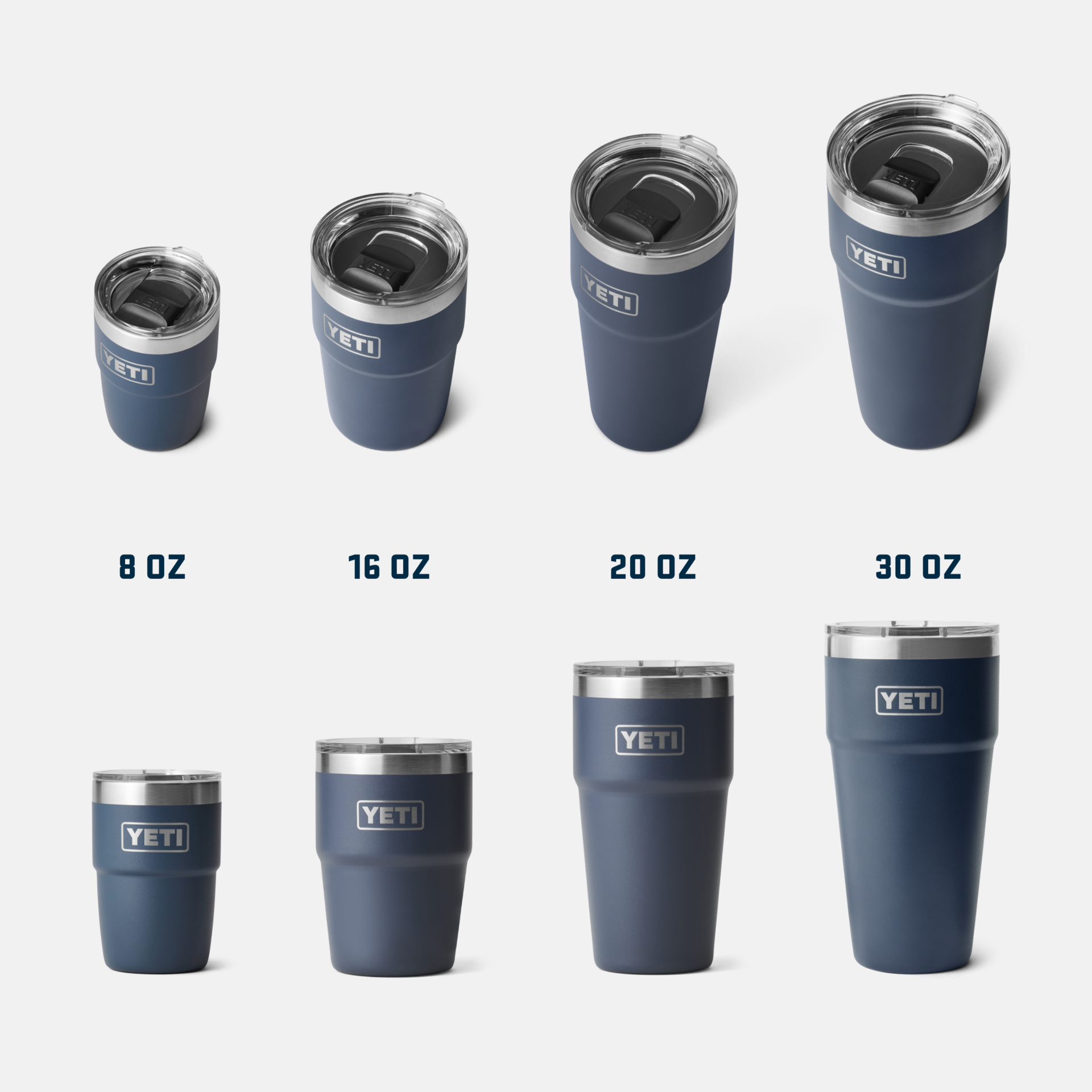 YETI Rambler® 30 oz (887 ml) Stackable Cup White