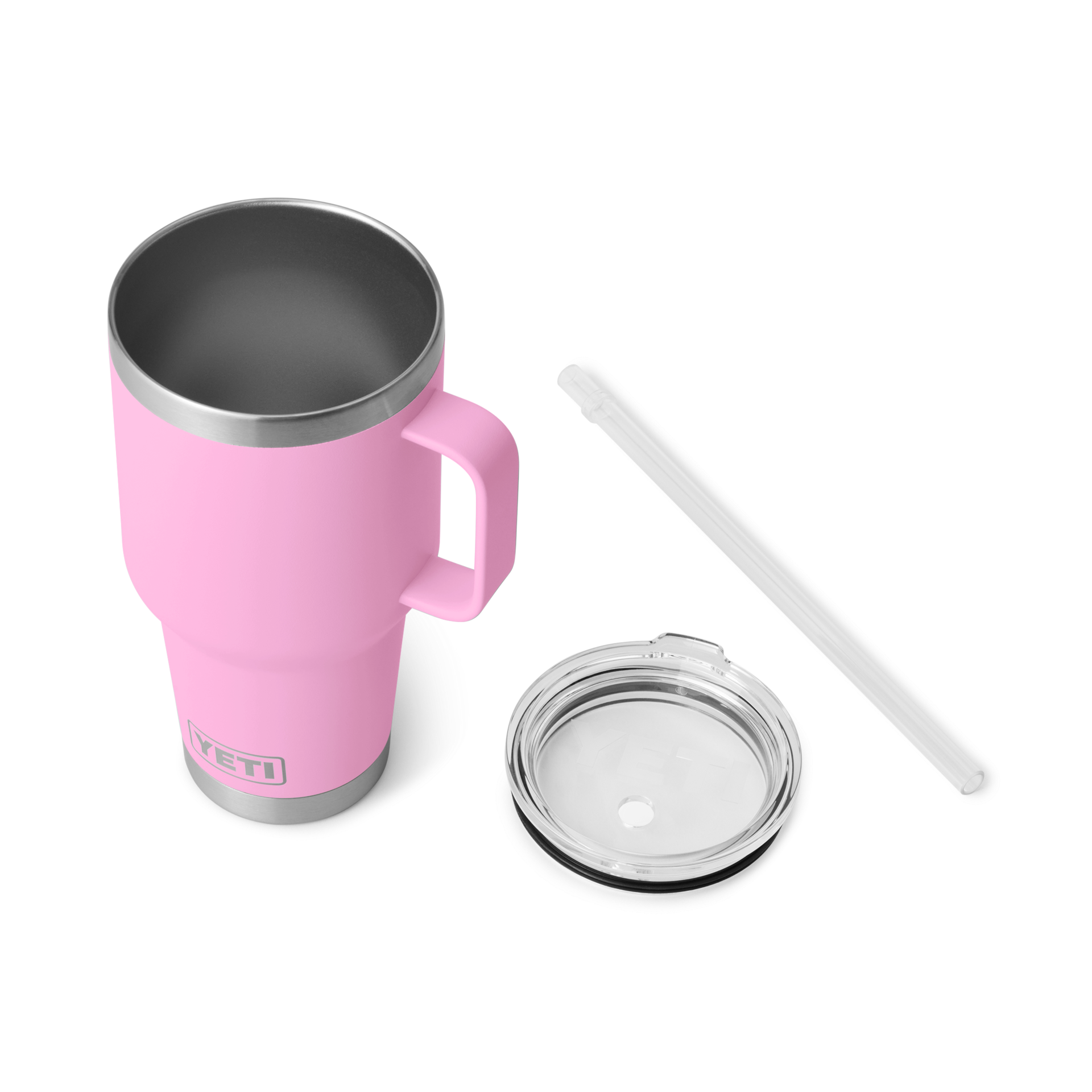 YETI Rambler® 35 oz (994 ml) Straw Mug Power Pink